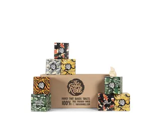 Facial tissues The Good Roll The Happy Tissue bamboe 3-laags 20x60 vel - 2