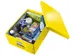 Opbergbox WOW Click & Store 369x200x482mm geel 85% gerecycled karton