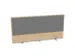 panneau de rehausse,p. table de bureau,NE-érable,BN8078-gris