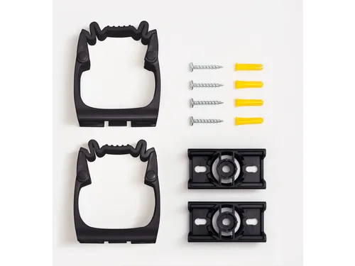 Wandhouder Toolflex One 2 klem adapter 15 tot 35 mm zwart