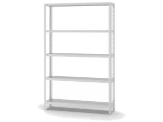 magazijnstelling,grondveld,HxBxD 2000x1300x300mm,vaklast 350kg - 2
