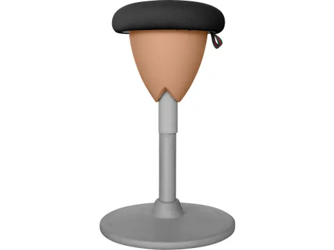 Ergonomische Zit-Sta Kruk Zwart