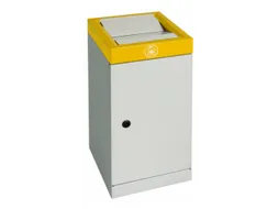 afvalbak,niet-brandbaar,30l,HxBxD 600x300x300mm,binnenbak staal