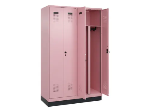 PBM-locker,HxBxD 1950x1200x500mm,4vak,vak B 300mm,draaigrendel