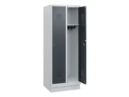 schoollocker,HxBxD 1630x600x500mm,2vak,vak B 300mm,cil.-slot,sokkel