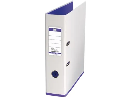 Elba Ordner Mycolour Pp A4 80mm Wit/Paars