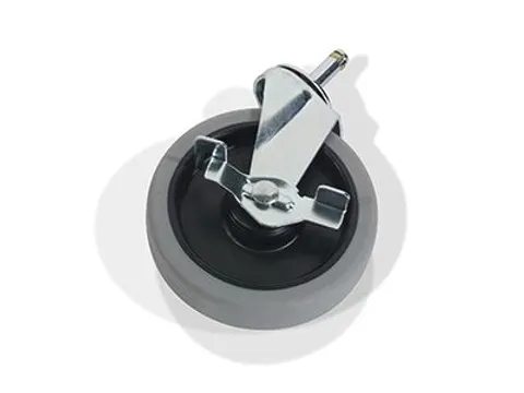 Numatic Zwenkwiel 125 mm metaal met rem