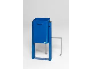 Afvalbak 40 Liter Om In Te Betonneren Blauw - 1