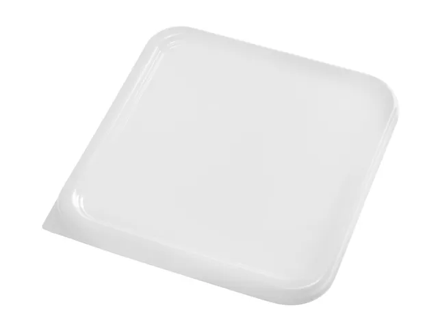 Vierkant Deksel Small 3.8 Liter & 7.6 Liter Wit