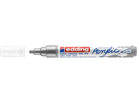 Acrylmarker edding e-5100 medium zilver