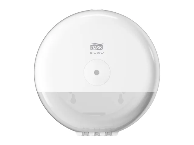 Tork 681000 T9 SmartOne Mini Toiletpapier Dispenser Elevation Wit