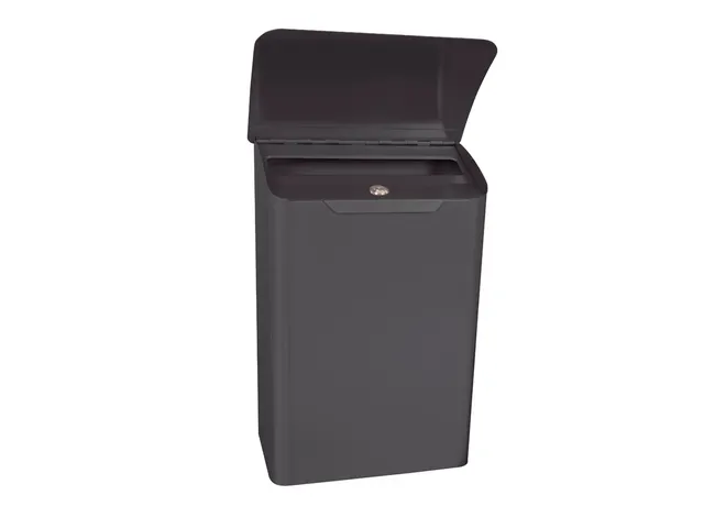 Wandbrievenbus Lugon Antraciet Staal