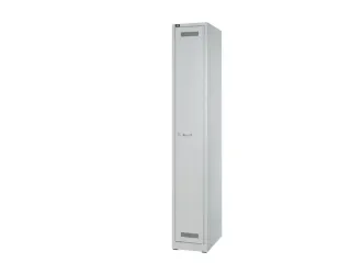garderobekast,HxBxD 1850x400x500mm,1vak,vak B 300mm,cil.-slot - 3