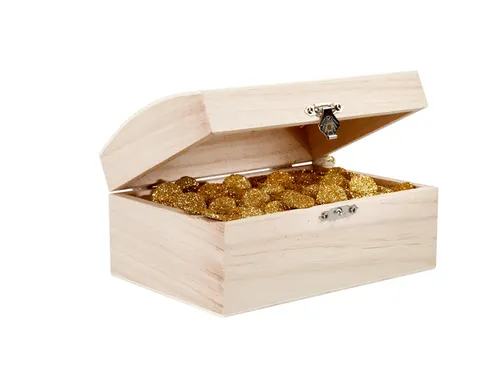 Schatkist Creativ Company 16.5x11x8.55cm hout