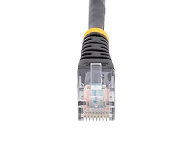 15m Cat5e Gegoten RJ45 UTP Netwerkkabel Zwart