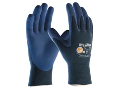 ATG MaxiFlex Elite 34-274 nitril precisiehandschoenen, blauw, maat 7,
