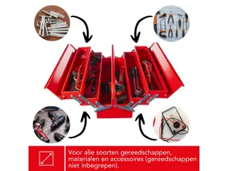 Verdeelkoffer 530x200x200mm 21.2 Liter - 7