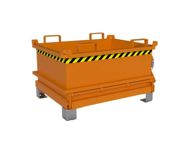 mini-bodemklepcontainer,HxLxB 625x800x1000mm,0,24m³,inrijbeugel,staal