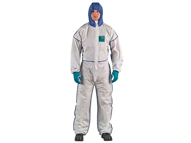Ansell Alphatec 1800 Comfort disposable overall, wit, maat 5XL, per st