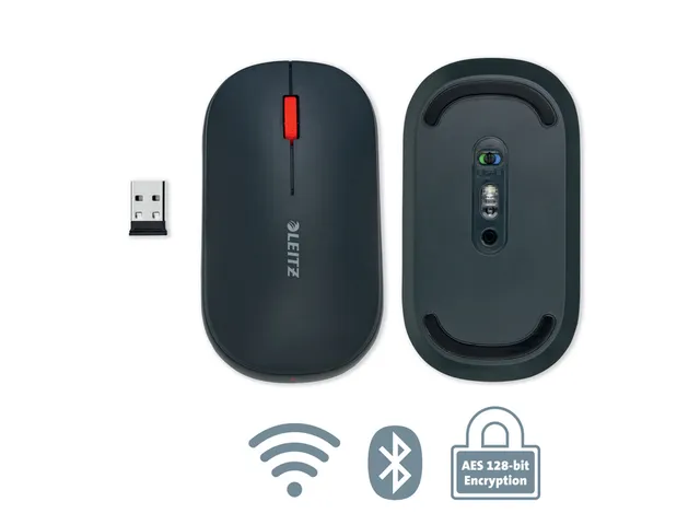 Souris sans fil Leitz Cosy gris