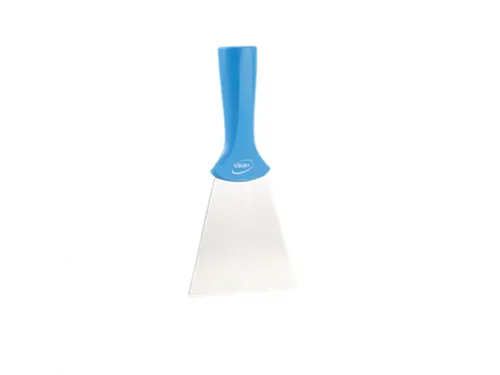 Handschraper/schroefdraad 4011-3 Blauw, Breed, Rvs Blad, 100x205mm