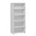 kantoorstelling,HxBxD 1810x800x400mm,4xhouten vloer,5ordnerhoogtes