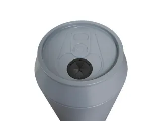 Afvalbak Vepa Bins CANman 145 Liter Grijs - 3