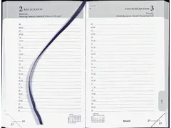Agenda 2027 Brepols Brefix Lima 1 jour/1 page noir
