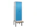 locker voor scheiding van kleding,HxBxD 2120x600x815mm,2vak