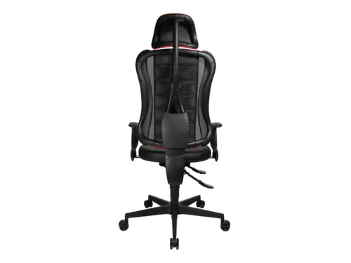 Topstar Bureaustoel Sitness Racer RS hoofdsteun zwart/rood