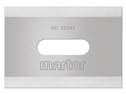 Reservemes Martor rechthoekig nr. 92043 10 stuks