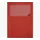 Venstermap Exacompta Forever L-map 120gr karton Rood
