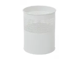 Half geperforeerde papierbak 10 Liter Wit