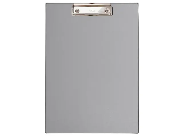 Klembord MAUL A4 staand PVC zilvergrijs