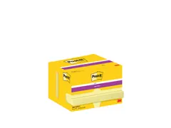 Memoblok Post-it 656 Super Sticky 51x76mm geel 12 stuks