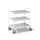 Tafelwagen Draagverm. 150kg Laadvl. Lxb 785x420mm 3 Etages Puurwit