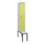 locker met bank,HxBxD 2120x300x815mm,1vak,vak B 300mm,draaigrendel
