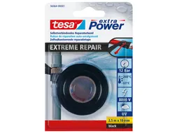 Reparatietape Tesa 56064 19mmx2,5m zwart