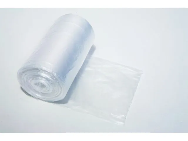 OUTLET Afvalzak HDPE 32x44cm 5mu 10 liter transparant rol