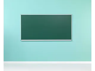 Schoolbord Enkelvlaksbord 100x200cm Krijtbord Magnetisch Groen emaille - 2