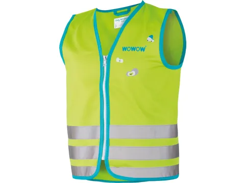 Crazy Monster Jacket Reflecterend Fluohesje Kind Groen Small