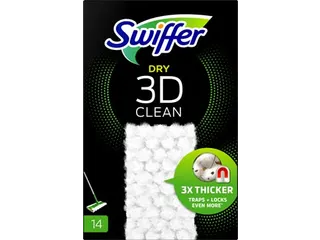 Swiffer Dry 3D Clean navulling, pak van 14 stuks - 2