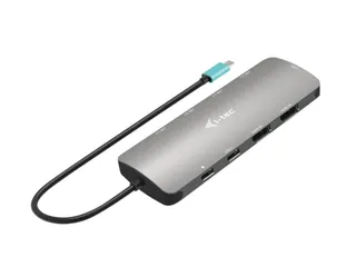 USB-C Metal Nano 2x Display Docking Station with PD 100 W + Charger 10 - 2