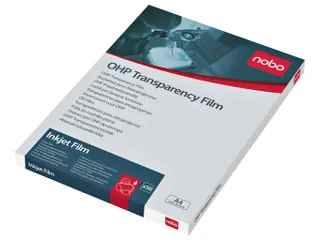 Overheadprojector transparanten Nobo voor inkjetprinters 50 stuks - 1