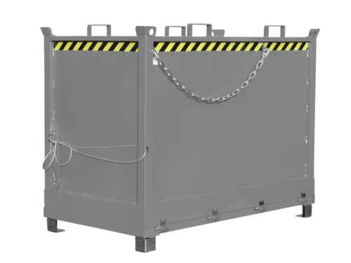 klapbodemcontainer,HxLxB 1445x1040x1845mm,2m³,hijsogen,vorksloffen