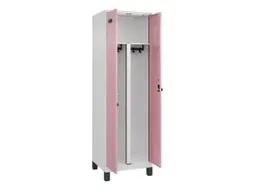 PBM-locker,HxBxD 1950x600x500mm,2vak,vak B 300mm,draaigrendel