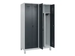 PBM-locker,HxBxD 1950x1200x500mm,4vak,vak B 300mm,draaigrendel