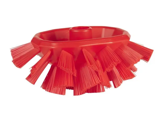 Vikan UST tankborstel harde vezels 190mm Rood