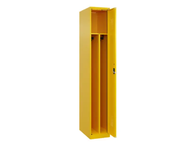 locker voor scheiding van kleding,HxBxD 1850x300x500mm,1vak