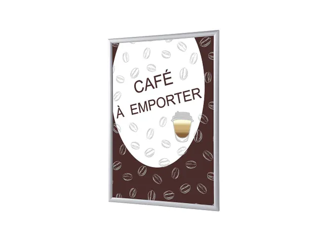 Kliklijst A1 complete set met print "Café à emporter"